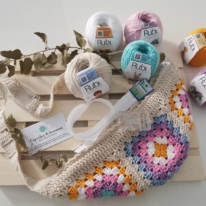 Patrón riñonera grannies CDH