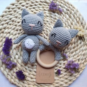 amigurumi gato hecho a mano