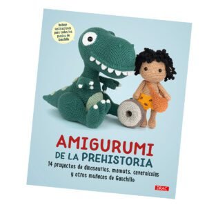 libro amigurumis de la prehistoria