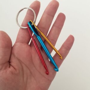 llavero ganhillo 3 medidaa