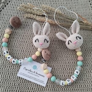 chupetero personalizado 2caprichos de hermanas