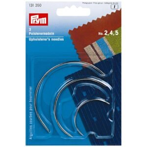 Aguja curva para accesos dificiles cuando coses caprichos de hermanas