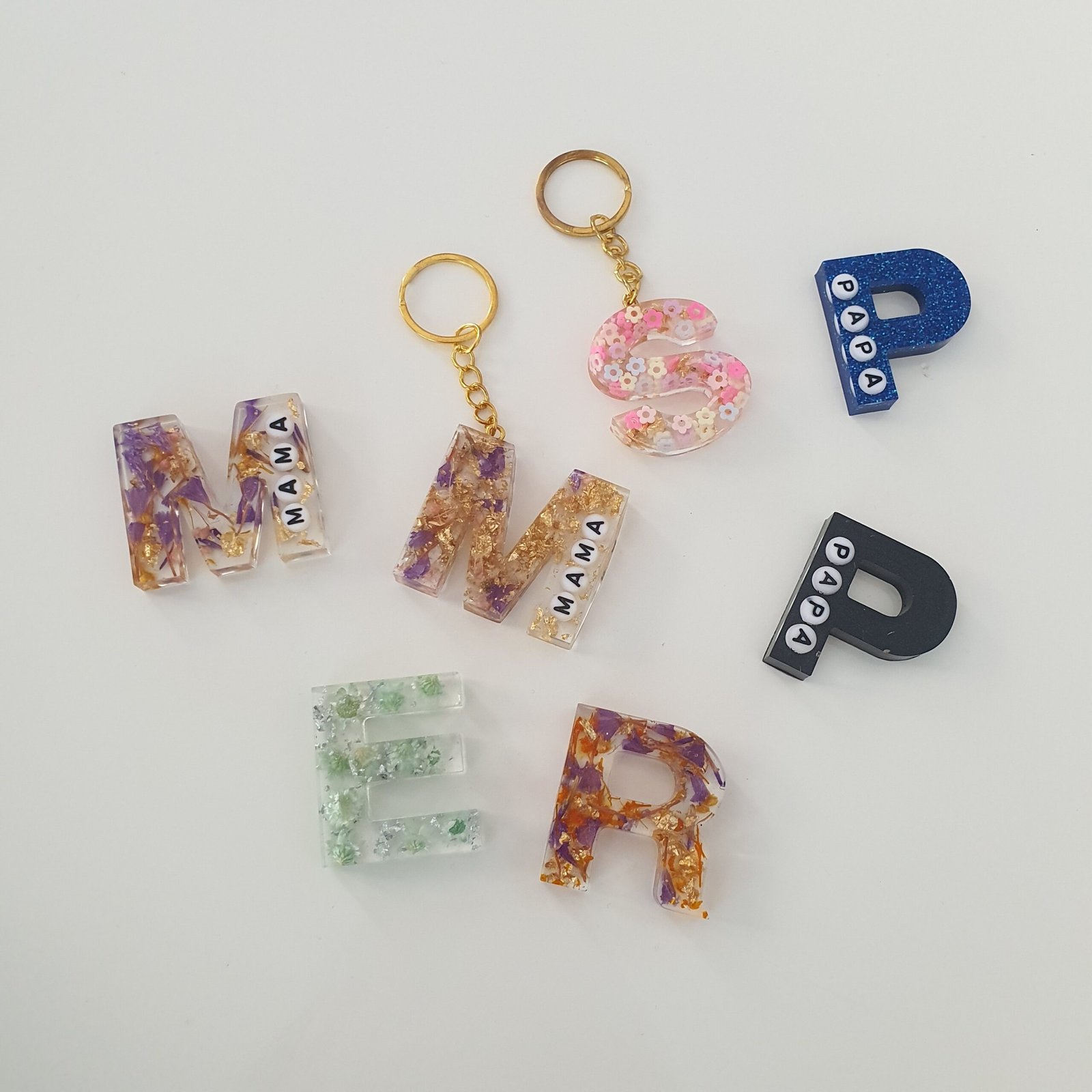 productos de resina hechos a mano