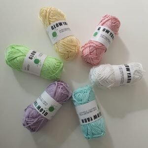 lana que brilla en la oscuridad