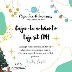 Caja de adviento tejeril 2024