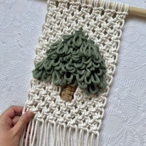 Kit árbol macramé