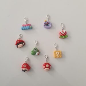 Marcadores de punto o crochet Super Mario Bros