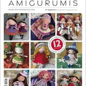 Revista muñecas amigurumis tricotar